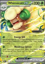 Whimsicott ex - Fuoco Bianco (Double Rare) [WHT-005]