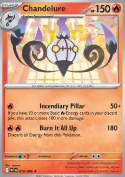 Chandelure - Fuoco Bianco (Rare) [WHT-018]