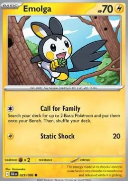 Emolga - Luce Nera (Common) [BLK-029]