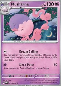 Musharna - Luce Nera (Uncommon) [BLK-036]