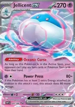 Jellicent ex - Fuoco Bianco (Rare) [WHT-045]
