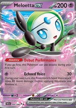 Meloetta ex - Luce Nera (Double Rare) [BLK-044]