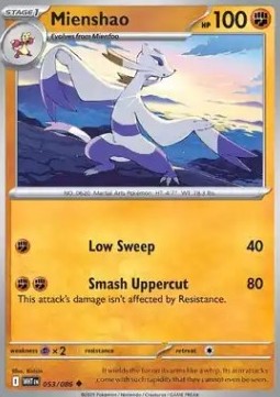 Mienshao - Fuoco Bianco (Uncommon) [WHT-053]