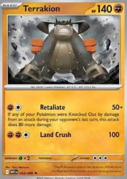 Terrakion - Fuoco Bianco (Rare) [WHT-054]