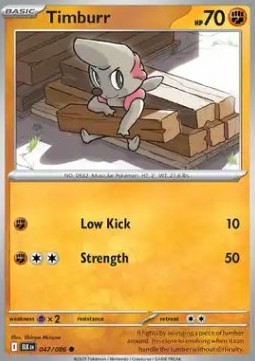 Timburr - Luce Nera (Common) [BLK-047]