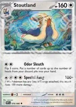 Stoutland - Fuoco Bianco (Uncommon) [WHT-076]