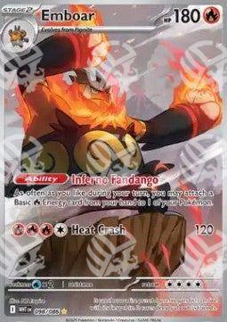 Emboar - Fuoco Bianco (Illustration Rare) [WHT-098]