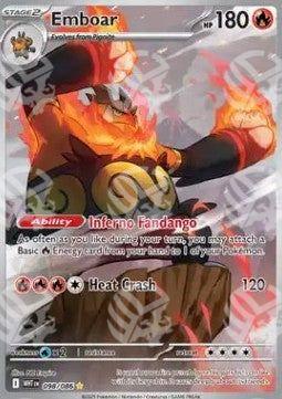 Emboar - Fuoco Bianco (Illustration Rare) [WHT-098]