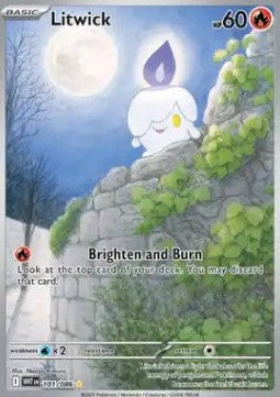 Litwick - Fuoco Bianco (Illustration Rare) [WHT-101]