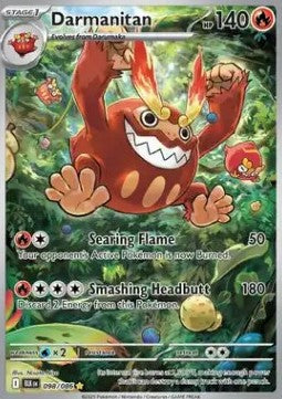 Darmanitan - Luce Nera (Illustration Rare) [BLK-098]