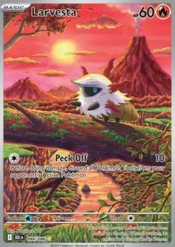 Larvesta - Luce Nera (Illustration Rare) [BLK-099]