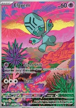 Elgyem - Luce Nera (Illustration Rare) [BLK-120]