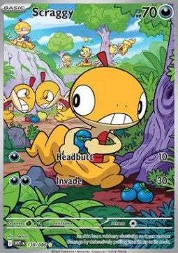 Scraggy - Fuoco Bianco (Illustration Rare) [WHT-138]