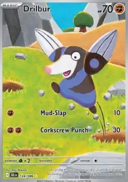 Drilbur - Luce Nera (Illustration Rare) [BLK-124]