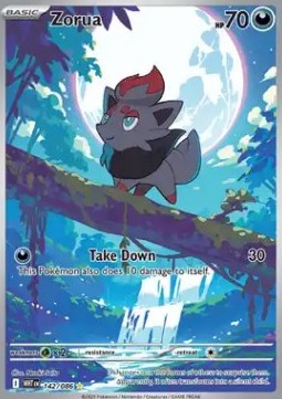 Zorua - Fuoco Bianco (Illustration Rare) [WHT-142]