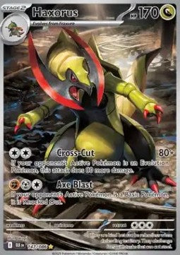 Haxorus - Luce Nera (Illustration Rare) [BLK-147]