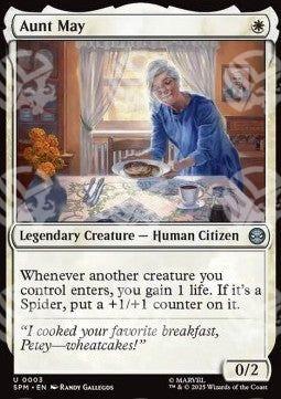 Aunt May - Magic: The Gathering | Marvel's Spider-Man (Uncommon) [SPM-3]
