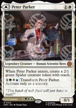 Peter Parker // Amazing Spider-Man - Magic: The Gathering | Marvel's Spider-Man (Mythic) [SPM-10]