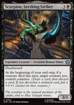 Scorpion, Seething Striker - Magic: The Gathering | Marvel's Spider-Man (Uncommon) [SPM-64]