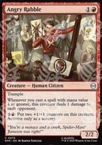 Angry Rabble - Magic: The Gathering | Marvel's Spider-Man (Common) [SPM-75]