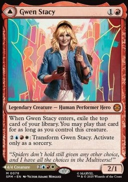 Gwen Stacy // Ghost-Spider - Magic: The Gathering | Marvel's Spider-Man (Mythic) [SPM-78]