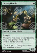 Lurking Lizards - Magic: The Gathering | Marvel's Spider-Man (Common) [SPM-107]