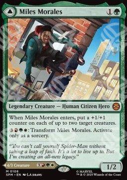 Miles Morales // Ultimate Spider-Man - Magic: The Gathering | Marvel's Spider-Man (Mythic) [SPM-108]