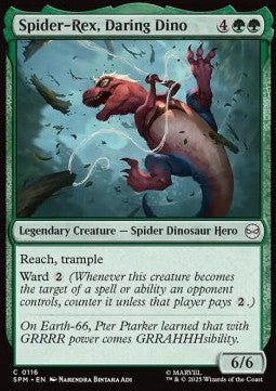 Spider-Rex, Daring Dino - Magic: The Gathering | Marvel's Spider-Man (Common) [SPM-116]