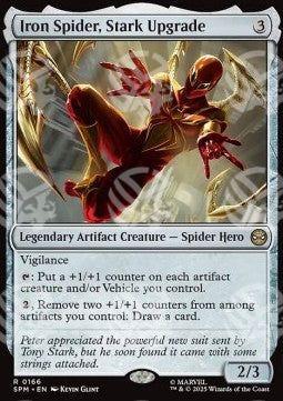 Iron Spider, Stark Upgrade - Magic: The Gathering | Marvel's Spider-Man (Rare) [SPM-166]