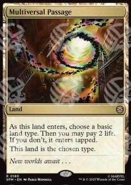 Multiversal Passage - Magic: The Gathering | Marvel's Spider-Man (Rare) [SPM-180]