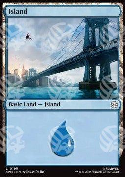 Isola - Magic: The Gathering | Marvel's Spider-Man (Land) [SPM-195]