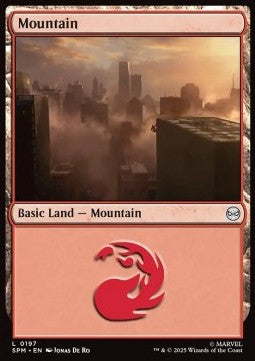 Montagna - Magic: The Gathering | Marvel's Spider-Man (Land) [SPM-197]