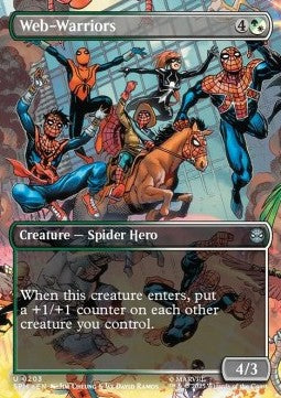 Web-Warriors - Magic: The Gathering | Marvel's Spider-Man: Extras (Uncommon) [XSPM-203]