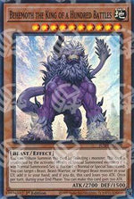 Behemoth il Re delle Cento Battaglie - Cacciatori della Giustizia (Super Rare) [JUSH-050]