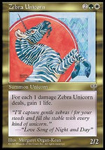 Unicorno Zebrato - Mirage (Uncommon)