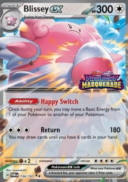 Blissey ex - Crepuscolo Mascherato (Promo) [TWM-134]