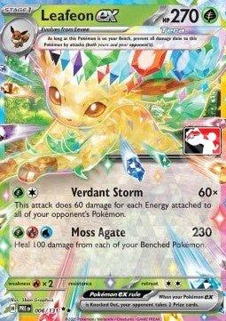 Leafeon ex - Play! Pokémon Buste Premio Settima Serie (Prize Pack Series) [PPS7-PRE 006]
