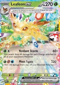 Leafeon ex - Play! Pokémon Buste Premio Settima Serie (Prize Pack Series) [PPS7-PRE 006]
