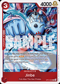 Jinbe (OP12-009) - Legacy of the Master (Rare) [OP12-009]