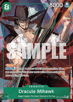 Dracule Mihawk (OP12-030) - Legacy of the Master (Alternate Art) [OP12-030]