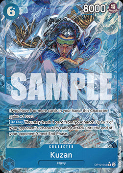 Kuzan (OP12-043) - Legacy of the Master (Alternate Art) [OP12-043]