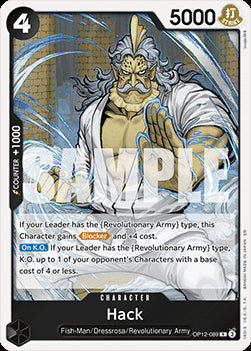 Hack (OP12-089) - Legacy of the Master (Rare) [OP12-089]