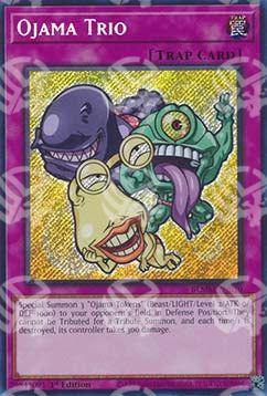 Trio Ojama - Battaglie della Leggenda: Tumulto di Mostri (Secret Rare) [BLMM-010]