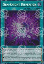 Dispersione Cavaliere-Gemma - Battaglie della Leggenda: Tumulto di Mostri (Secret Rare) [BLMM-023]
