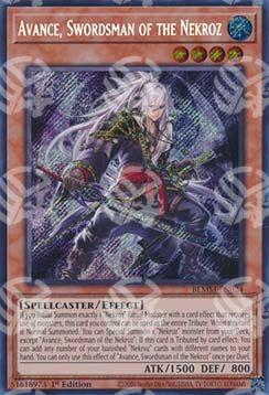 Avance, Schermidore dei Nekroz - Battaglie della Leggenda: Tumulto di Mostri (Secret Rare) [BLMM-024]