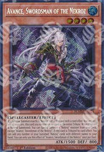 Avance, Schermidore dei Nekroz - Battaglie della Leggenda: Tumulto di Mostri (Secret Rare) [BLMM-024]