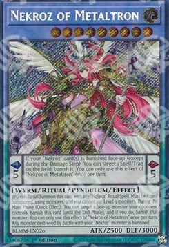 Nekroz di Metaltron - Battaglie della Leggenda: Tumulto di Mostri (Secret Rare) [BLMM-026]