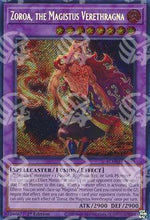 Zoroa, il Magistus Verethragna - Battaglie della Leggenda: Tumulto di Mostri (Secret Rare) [BLMM-045]