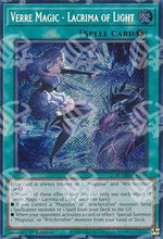 Magia Verre - Lacrima della Luce - Battaglie della Leggenda: Tumulto di Mostri (Secret Rare) [BLMM-046]