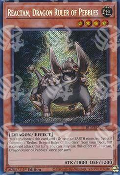 Reactan, Drago Sovrano dei Sassolini - Battaglie della Leggenda: Tumulto di Mostri (Secret Rare) [BLMM-121]